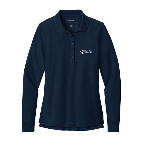 Port Authority® Women’s Wearever Signature Pique Long Sleeve Polo