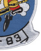 VP-83 Aviation Patrol Squadron Eighty Three Patch | Lower Right Quadrant