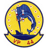 VP-44 Aviation Patrol Squadron Fourty Four Patch