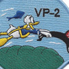 VP-2 Parol Squadron Patch Donald Duck | Center Detail