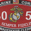 3051 Warehouse Clerk USMC MOS Patch | Center Detail