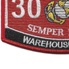 3051 Warehouse Clerk USMC MOS Patch | Lower Left Quadrant