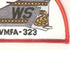 VMFA-323 Fighter Squadron Phantom Tail Patch | Lower Right Quadrant