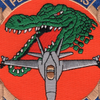 VMFA-142 Marine Corps Fighter Attack Squadron Orange Field Patch | Center Detail 