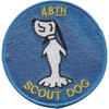48th Infantry Platoon Scout Dog Vietnam Patch