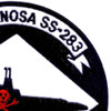 USS Tinosa SS-283 Patch Version A | Upper Right Quadrant