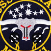 MSO-511 USS Affray Mine Sweeper - Ocean Ship Patch | Center Detail