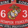 4631 Combat Still Photographer MOS Patch | Center Detail