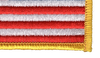 United States Reverse Flag Patch