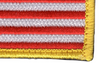 United States Flag Patch Hook and Loop - Bottom Right