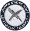 US Navy Cryptologic Technician CT hat Patch