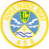 458th Infantry Regiment Patch River Patrol Boat