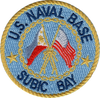 US Naval Base Subic Bay patch Small Version