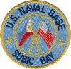 US Naval Base Subic Bay patch Small Version