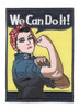 Rosie the Riveter We Can Do It Patch