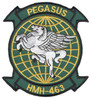 HMH-463 Pegasus US Marine Corps Heavy Helicopter Squadron Patch
