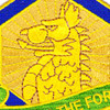 455th Chemical Brigade Protecting The Force Patch | Center Detail