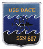 USS Dace SSN-607 US Navy Submarine Patch 