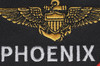 Phoenix Name Tag Top Gun Halloween Hook and Loop Patch