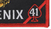 Phoenix Name Tag Top Gun Halloween Hook and Loop Patch