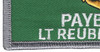 Payback Name Tag Top Gun Halloween Hook and Loop Patch