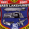 NAES Lakehurst New Jersey 80 Years Patch | Center Detail