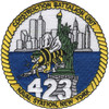 Naval Construction Battalion 423 Patch - New York NCBU-423