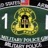 3rd Military Police Group Military Occupational Specialty MOS Rating Patch 31 B Military Police | Center Detail