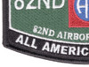 82nd Airborne Division MOS Patch | Lower Left Quadrant