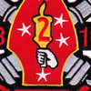 3rd Battalion 10th Marines 2nd Division Co. Patch | Center Detail