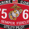 7563 Utility Pilot MOS Patch | Center Detail