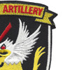 4th Battalion 77th Artillery C Battery Aerial Rocket Artillery Patch | Upper Right Quadrant