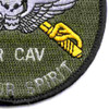 4th Battalion 3rd  Aviation Cavalry Regiment Patch OD | Lower Right Quadrant