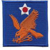 Blue shoulder patch with 2nd Air Force emblem representing Strategic Air Command and bomber operations authority.