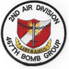 2nd Air Division 467th Bomb Group Patch