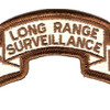 29th Infantry Division Long Range Scroll Desert Patch | Center Detail