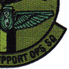 25th Air Support Operations Squadron Patch OD Green | Lower Right Quadrant