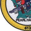Naval Construction Battalion Unit 413 Patch - CBU 413 Pearl Harbor | Lower Left Quadrant
