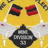 33rd Mine Division Patch | Center Detail