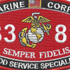 3381 Food Service Specialist MOS Patch | Center Detail