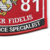3381 Food Service Specialist MOS Patch | Lower Right Quadrant