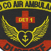 249th Medical Company Detachment 1 Aviation Air Ambulance Dustoff Patch | Center Detail