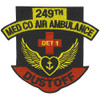 249th Medical Company Detachment 1 Aviation Air Ambulance Dustoff Patch