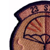 23rd Special Tactics Squadron Patch | Upper Left Quadrant