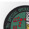 7th Special Operations Squadron MC-130H Combat Talon II Patch | Upper Left Quadrant