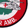 1st Squadron 112th Aviation Medical Company Air Ambulance Patch | Lower Right Quadrant
