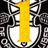 1st Special Forces Group Yellow Patch | Center Detail