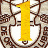 1st Special Forces Group Crest Desert Yellow 1 Patch | Center Detail