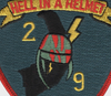 2nd Battalion 9th Marine Patch Vietnam | Center Detail 