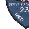 236th Aviation Medical Detachment Patch (Blue) | Lower Left Quadrant